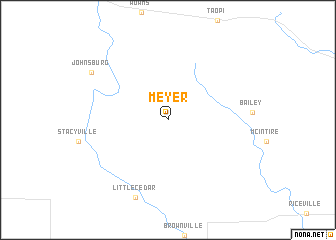 map of Meyer