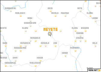 map of Meyete