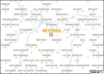 map of Meyfried