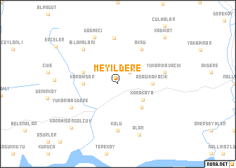 map of Meyildere