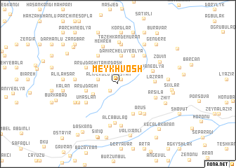 map of Meykhvosh