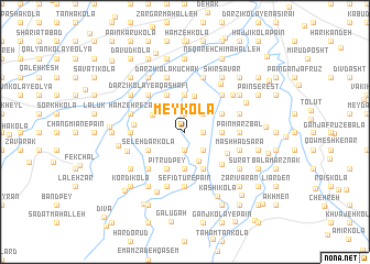 map of Mey Kolā