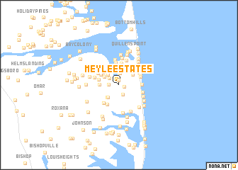 map of Meyle Estates