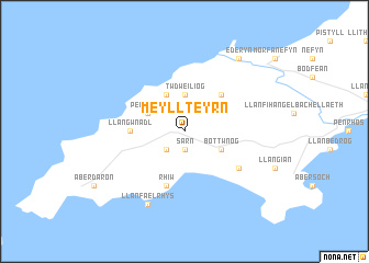 map of Meyllteyrn