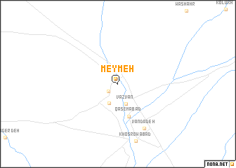 map of Meymeh