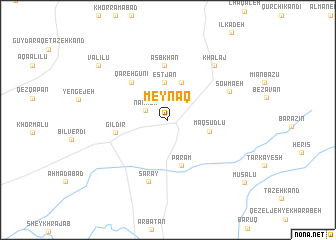 map of Meynaq