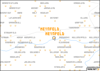 map of Meynfeld