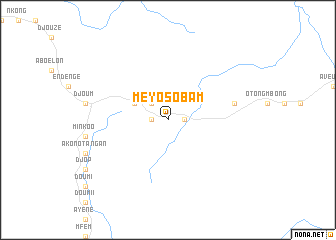map of Meyos Obam