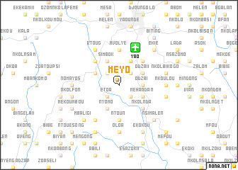 map of Méyo