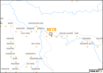 map of Meyo
