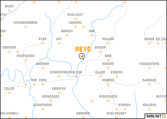 map of Méyo