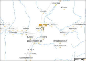 map of Meyo