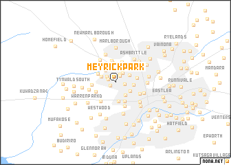 map of Meyrick Park