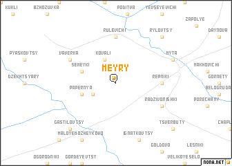 map of Meyry