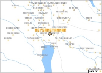 map of Meysām-e Tammār