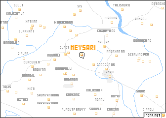 map of Meysǝri