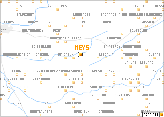 map of Meys