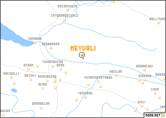 map of Meyvǝli