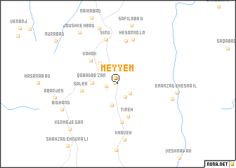 map of Meyyem