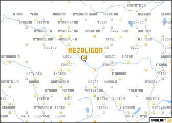 map of Mezaligon