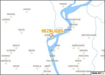 map of Mezaligon