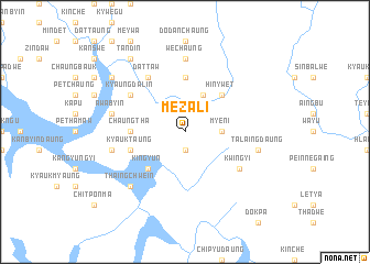 map of Mezali