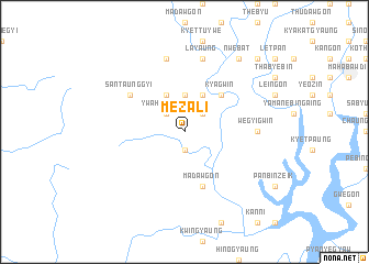 map of Mezali