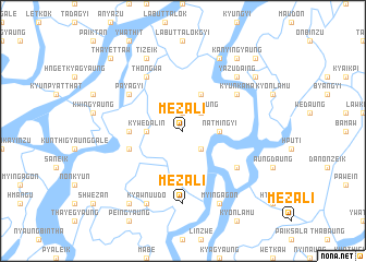 map of Mezali