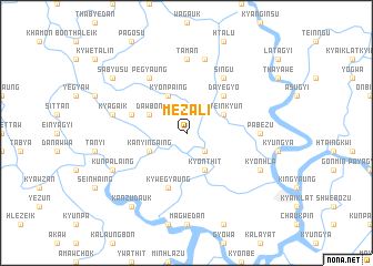 map of Mezali