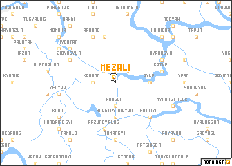 map of Mezali