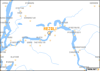 map of Mèzali