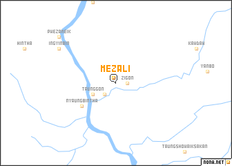 map of Mezali