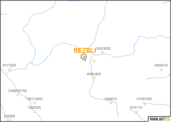 map of Mezali