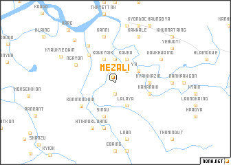 map of Mezali