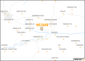 map of Mezdra