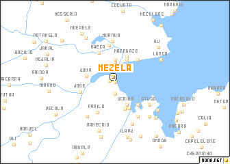 map of Mezela