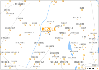 map of Mezele