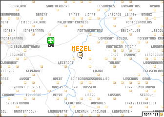 map of Mezel