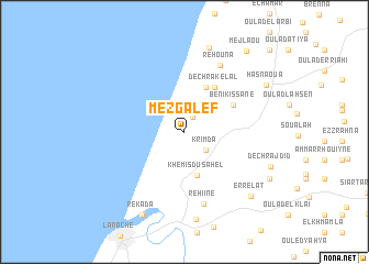 map of Mezgalef