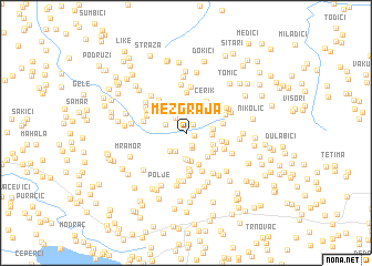 map of Mezgraja