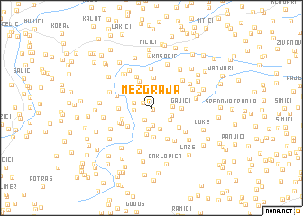 map of Mezgraja