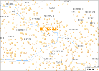 map of Mezgraja