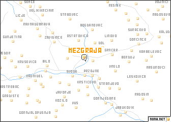 map of Mezgraja