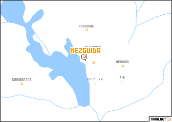 map of Mezguida