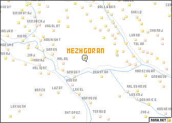 map of Mezhgoran