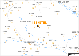 map of Mezhgyul\