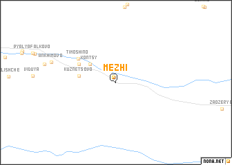 map of Mezhi