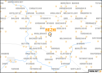 map of Mezhi