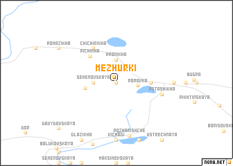 map of Mezhurki