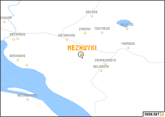 map of Mezhuyki